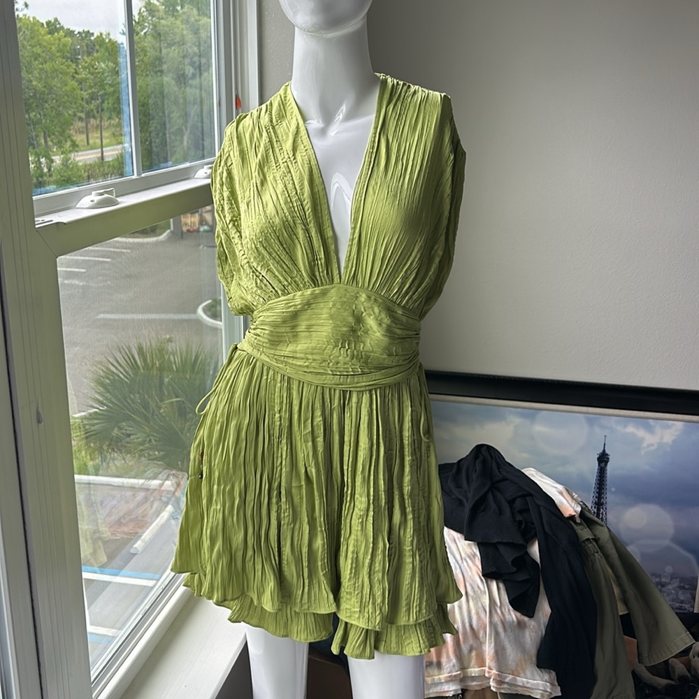 FREE PEOPLE BONNY MINI DRESS SIZE XS MSRP $128.00 NWT